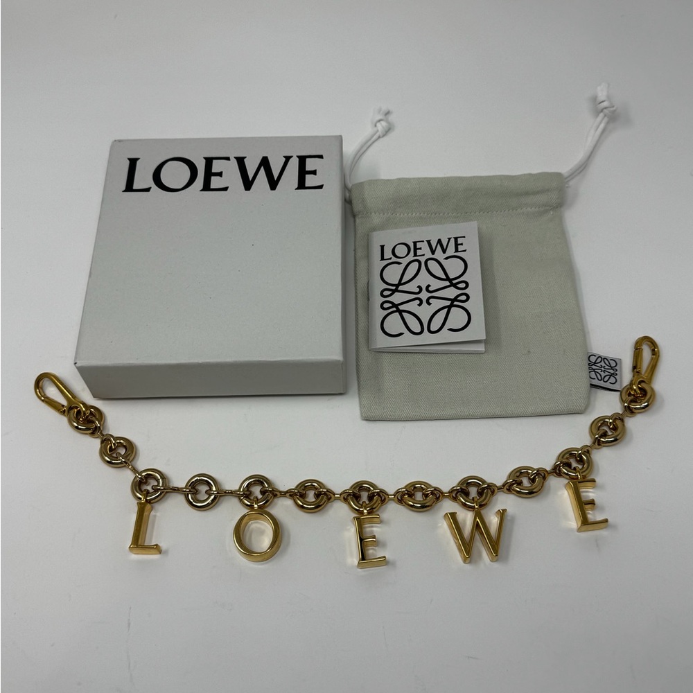 Loewe Gold Bag Charm